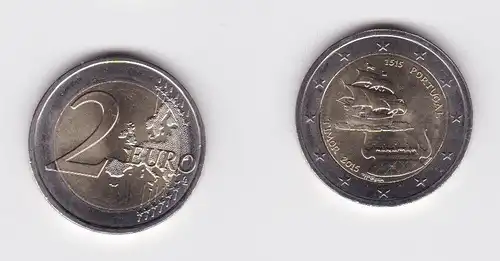 2 Euro Bi-Metall Münze Portugal 2015 500 Jahre Entdeckung von Timor (121494)