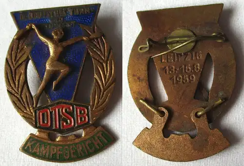DDR Abzeichen KAMPFGERICHT 3.Deutsches Turn- und Sportfest Leipzig 1959 (135100)