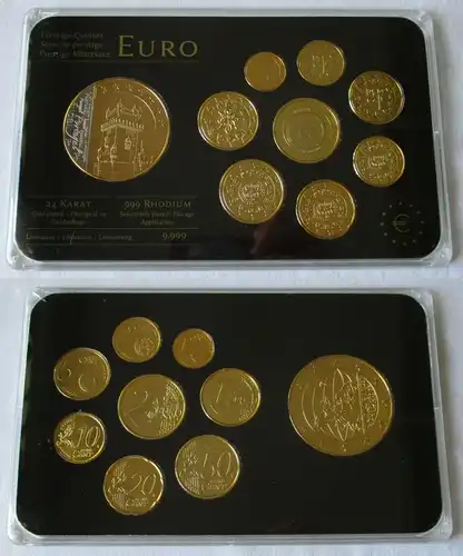 Prestige Coinset KMS Kursmünzensatz Euro Portugal in Hartplastebox (106170)