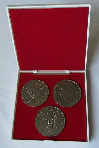 3 DDR Medaillen der Staatssicherheit MfS - Schmenkel, Harnack, Stöbe (117727)