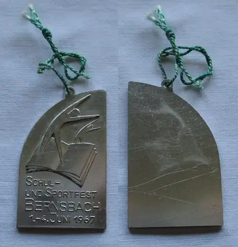 DDR Medaille Schul- und Sportfest Bernsbach 1.-4. Juni 1967 (140274)