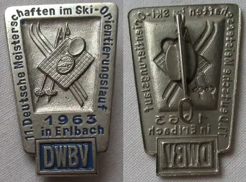 DDR Abzeichen 11. Meisterschaften im Ski-Orientierungslauf Erlbach 1963 (114418)