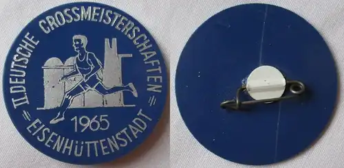 DDR Abzeichen II. Deutsche Crossmeisterschaften Eisenhüttenstadt 1965 (120888)
