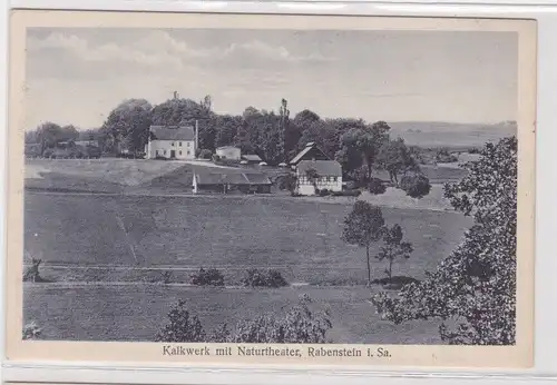07241 AK Rabenstein - Kalkwerk mit Restaurant "Naturtheater", Bes. W. Reinhardt