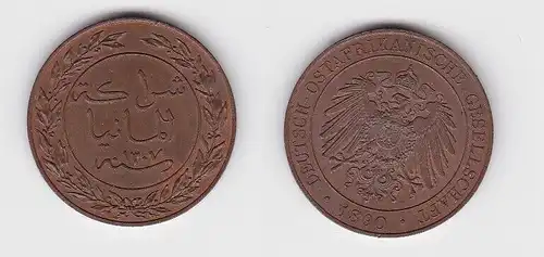 1 Pesa Kupfer Münze Deutsch Ostafrika 1892 vz (130066)