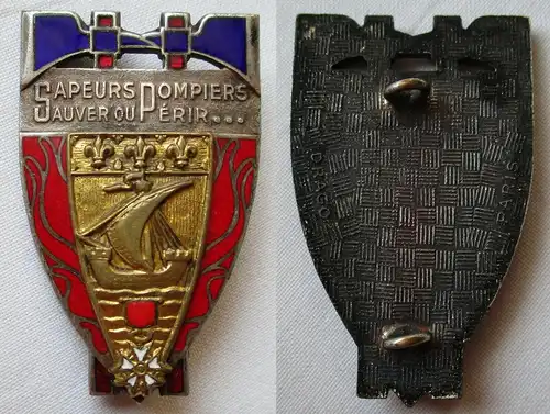 Frankreich Abzeichen Sapeurs Pompiers Sauver ou Périr - Drago Paris (142021)