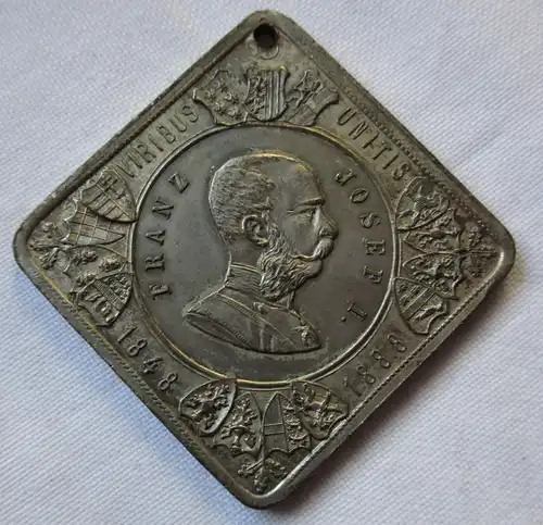 Medaille Österreich Erinnerung 40jähr. Regierungsjubiläum 1848-1888 (127796)
