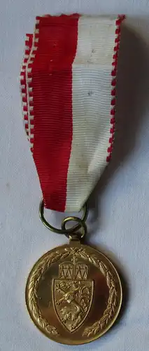 Medaille Österreich 25 Jahre Feuerwehr und Rettungswesen am Band (127776)