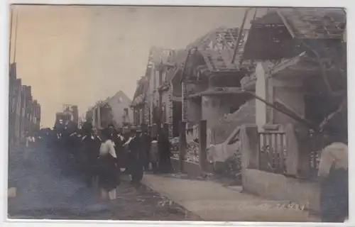 40213 Foto Ak Explosion Oppau am 21.09.1921 - Häuserruinen