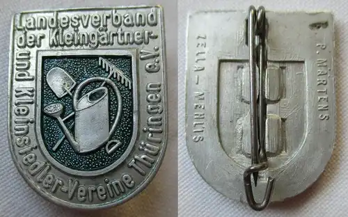 rares DDR Abzeichen Landesverband der Kleingärtner Thüringen um 1950 (141230)