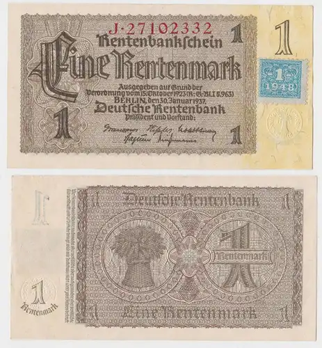 1 Mark Banknote DDR Deutsche Notenbank 1948 Kuponausgabe Ro.Nr.330 b (132304)