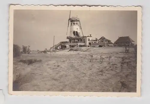 89208 Original Foto zerschossene Französische Windmühle windmil um 1940