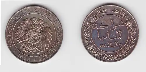 1 Pesa Kupfer Münze Deutsch Ostafrika 1890  (155656)