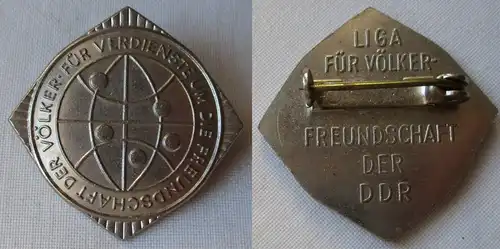 DDR Ehrennadel für Verdienste um die Freundschaft der Völker in Silber (123631)