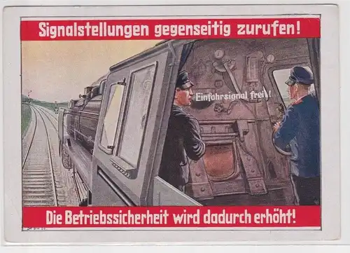 905460 AK Signalstellung gegenseitig zurufen! Die Betriebssicherheit wird erhöht