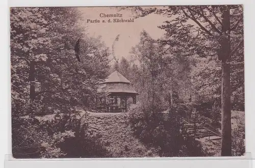 902389 Ak Chemnitz Partie aus dem Küchwald 1928