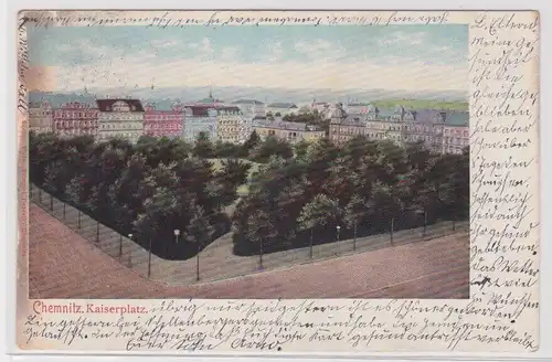 903519 Ak Chemnitz Kaiserplatz 1903