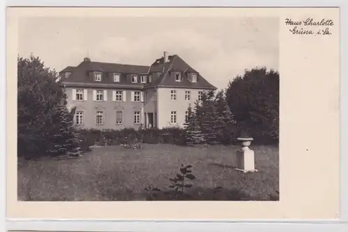 901540 Ak Grüna in Sachsen Haus Charlotte 1941