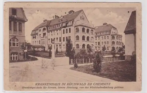 906242 Ak Chemnitz - Krankenhaus im Küchwald, Krankengebäude für Frauen 1920