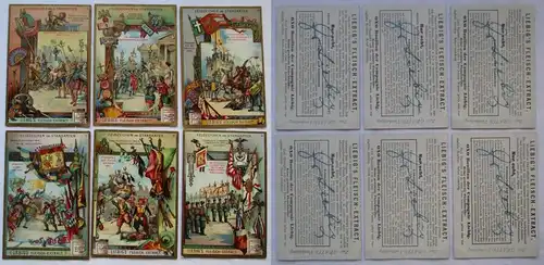 Liebigbilder Serie Nr. 682 Feldzeichen und Standarten Jahrgang 1906 (6/165847)