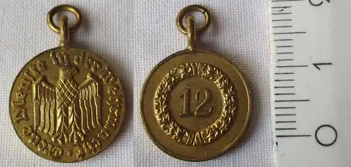 Medaille für treue Dienste in der Wehrmacht 12 Jahre 57iger Miniatur (155153)