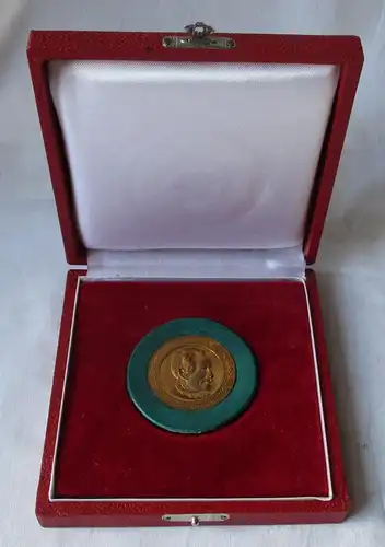 DDR Medaille Karl May "Mein Leben und Streben" 1910 im Etui (157997)