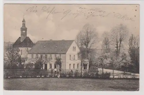 99392 Ak Restaurant zur Albertseiche - Buchheim bei Bad Lausick um 1920