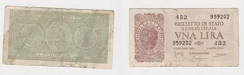 1 Lire Banknote Italien Italia 23.11.1944 PIC 29 (151256)