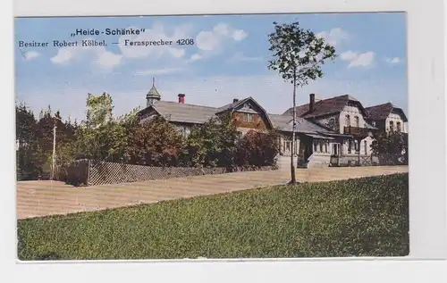 905356 Feldpost Ak Chemnitz "Heide-Schänke" Bes. Robert Kölbel 1915