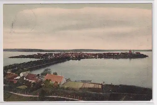 54977 Ak Ratzeburg (Lauenburg) - Inselblick, Totalansicht 1908