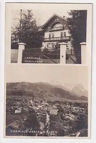 58133 Ak Garmisch-Partenkirchen - Landhaus Maria Anna 1926