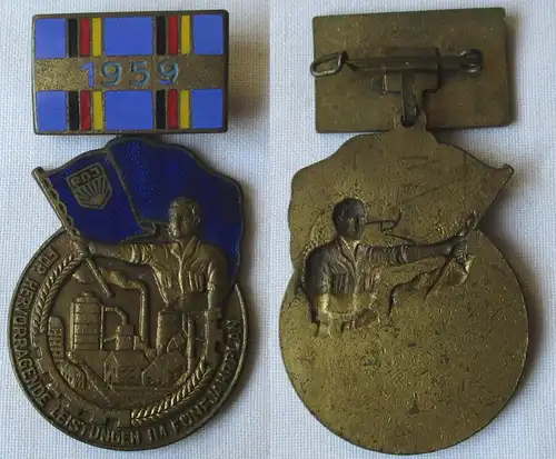 DDR Medaille für hervorragende Leistungen im Fünfjahrplan 1959 (161593)