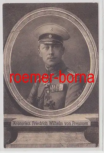 78646 Ak Kronprinz Friedrich Wilhelm von Preussen 1.Weltkrieg