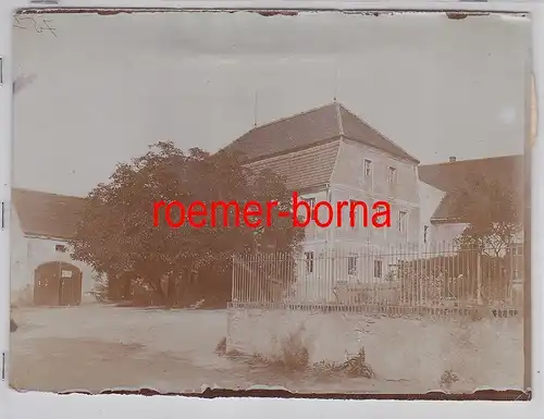 76938 Original Foto Schweta bei Mügeln Gasthaus um 1930