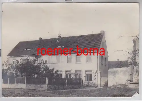 76932 Original Foto Merkwitz Schule um 1930