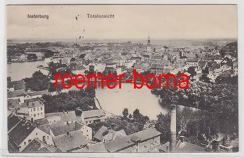 74584 Ak Insterburg Tschernjachowsk Totalansicht 1915