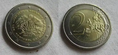 2 Euro Gedenkmünze Portugal 2018 Botanischer Garten Stgl. (159775)