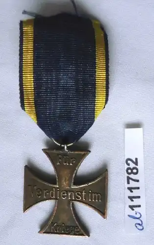 Braunschweig Kriegsverdienstkreuz 2.Klasse 1.Weltkrieg 1914 (111782)
