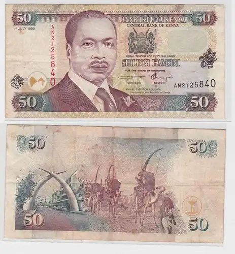 10 Shillings Banknote Kenia Kenya 1999 (138556)