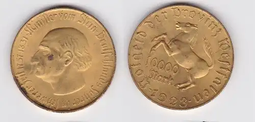 10000 Mark Notgeld der Provinz Westfalen 1923 Jäger N 20b  (152646)