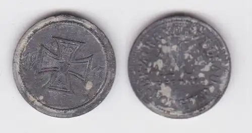10 Pfennig Zink Münzen Notgeld Bezirk Künzelsau 1917  (162090)