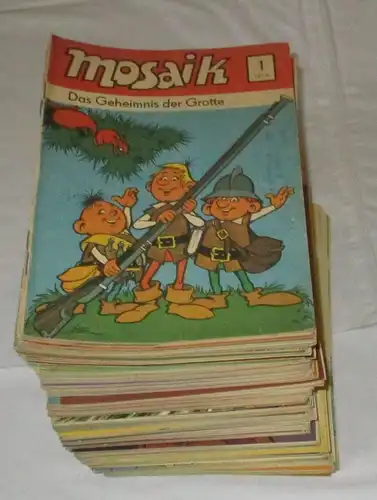 Mosaik Abrafaxe 1/1976 bis 12/1989 komplett 168 Hefte (112833)