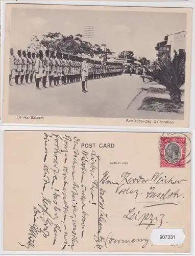 907331 AK Dar-es-Salaam Armistice-Day Celebration Tag des Waffenstillstands 1930