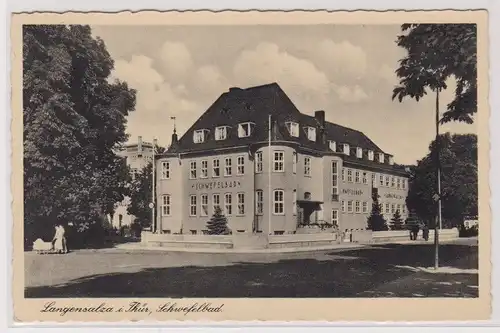 903394 Ak Langensalza i. Thüringen - Schwefelbad 1940