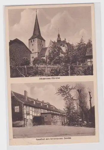 900689 Mehrbild Ak Dettum Gasthof am Kummen Beeke 1937