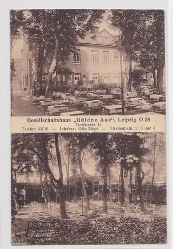 900744 Mehrbild Ak Leipzig Gesellschaftshaus "Güldne Aue" Dorfstrasse 15, 1929