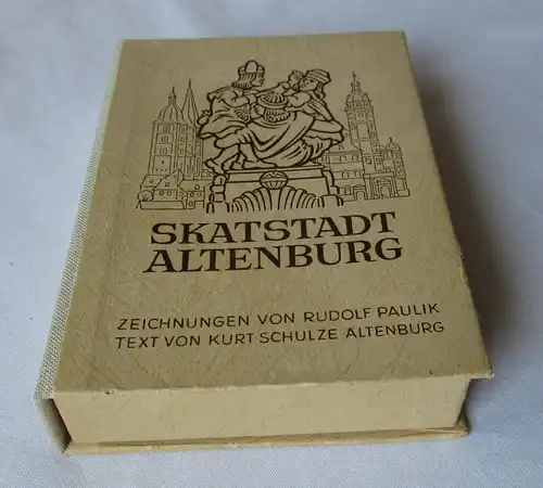 Rudolf Paulik & Kurt Schulze Skatstadt Altenburg Quartett Kartenspiel (126326)