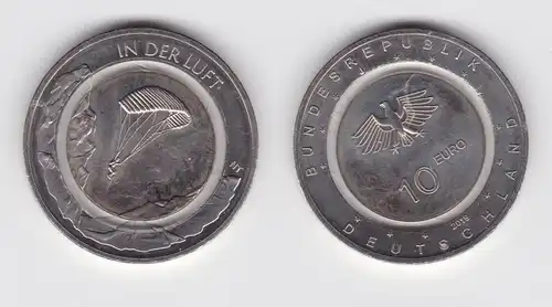 10 Euro Münze Deutschland In der Luft 2019 J vz/Stgl. (151073)