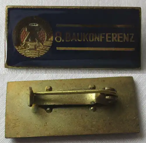 DDR Abzeichen 8. Baukonferenz der DDR Berlin (148954)