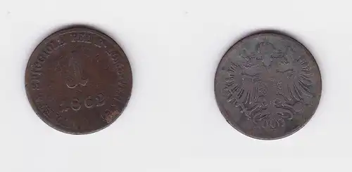 1 Soldo Kupfer Münze Italien Regno Lombardo Veneto 1862 V Venedig (126968)
